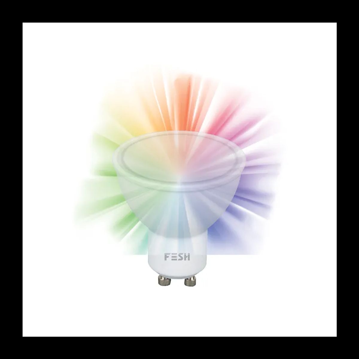 FESH Smart Home LED Spot - Multicolor Gu10 5w Ø 50