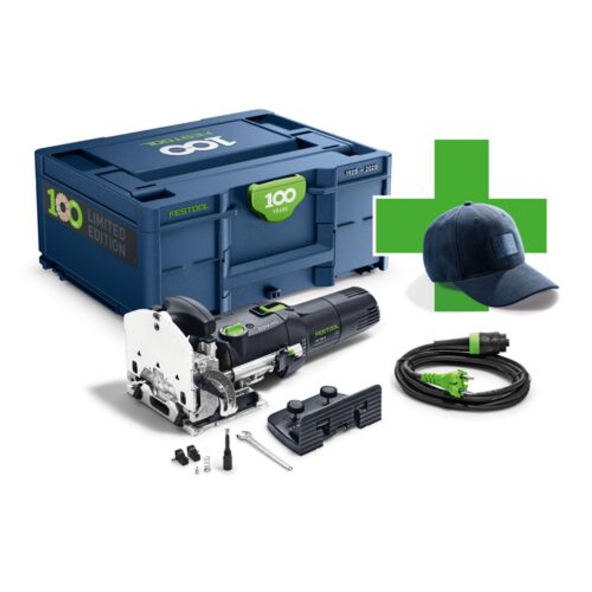 Festool 100 år samlingsfræser DOMINO DF 500 Q-Plus 100Y Limited Edition