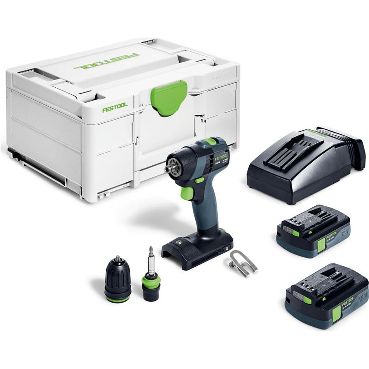 Festool Akku bore-/skruemaskine TXS 18 C 3,0-Plus