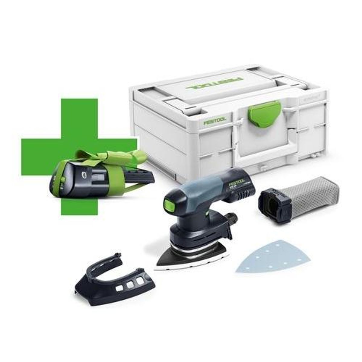 Festool Akku deltasliber DTSC 400-Basic Promo inkl. 1 st. batteri BP 18 Li 3,1 ERGO-I