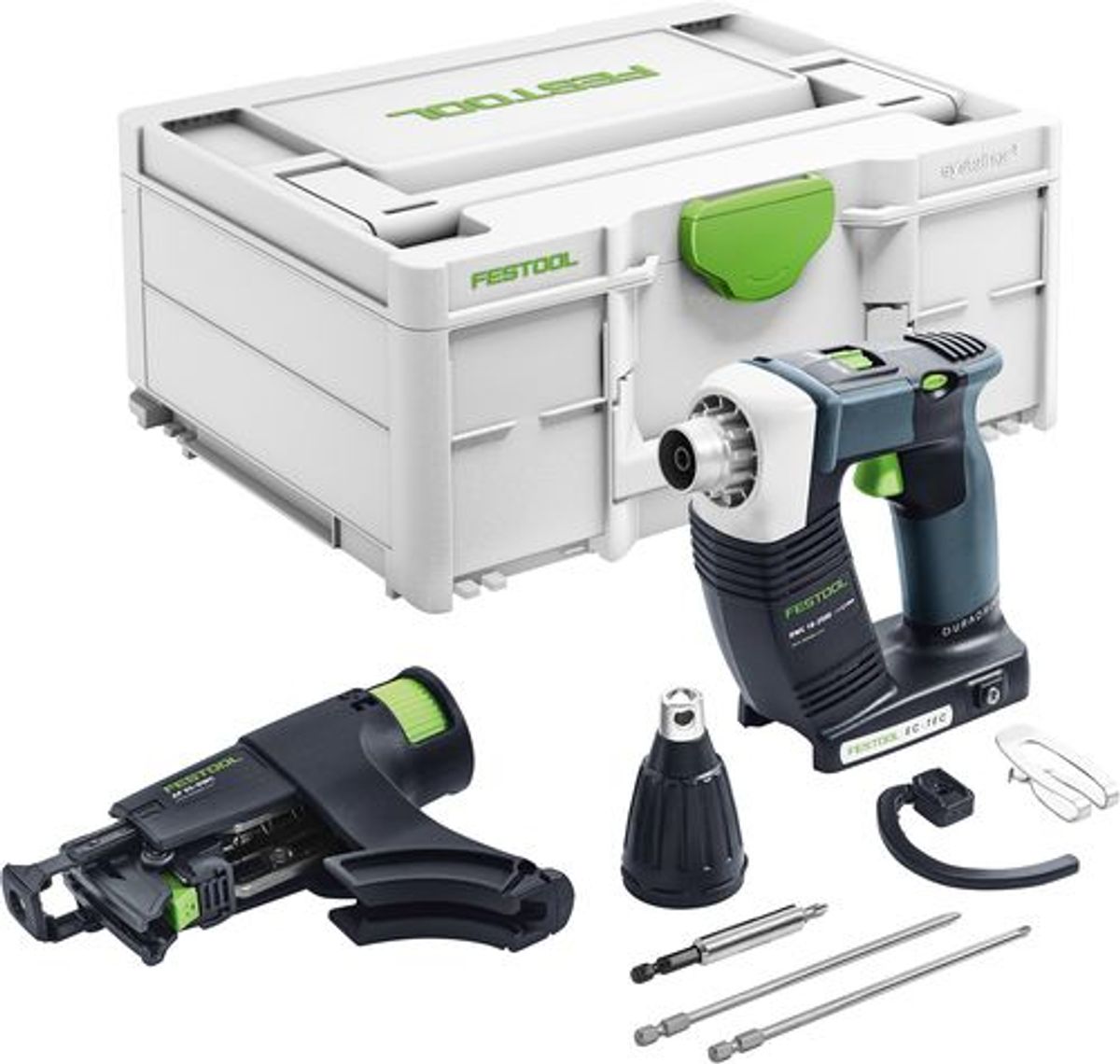 Festool Akku gipspladeskruemaskine DWC 18-2500 Basic i Systainer3