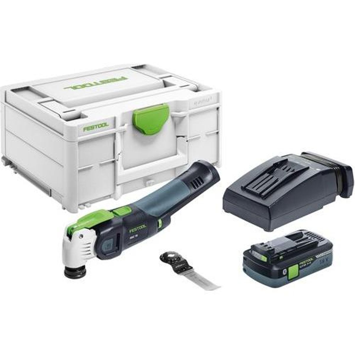 Festool Akku multiværktøj OSC 18 HPC 4,0 EI-Plus VECTURO i Systainer3