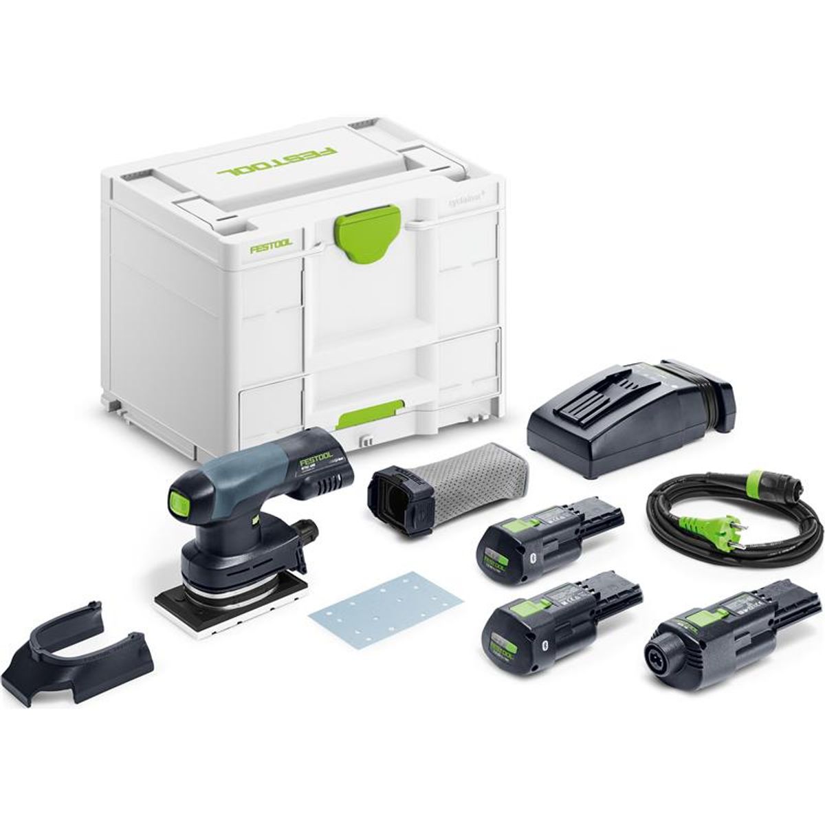 Festool Akku rystepudser RTSC 400 3,0 I-Set