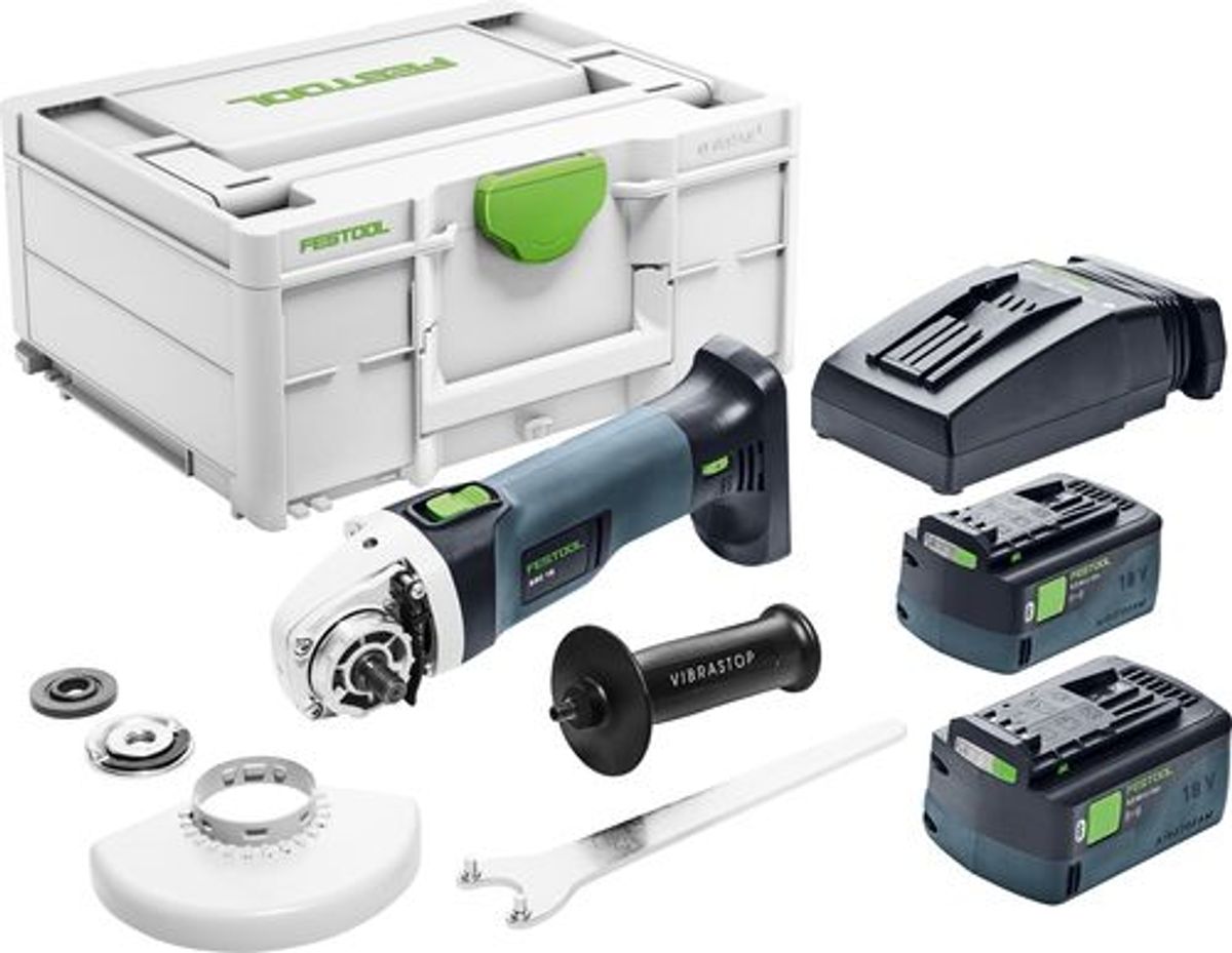 Festool Akku vinkelsliber AGC 18-125 5,0 EBI-Plus