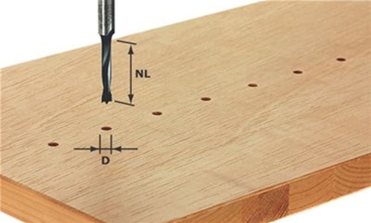 Festool Dyvelbor Ø 6mm, skaft 8 mm