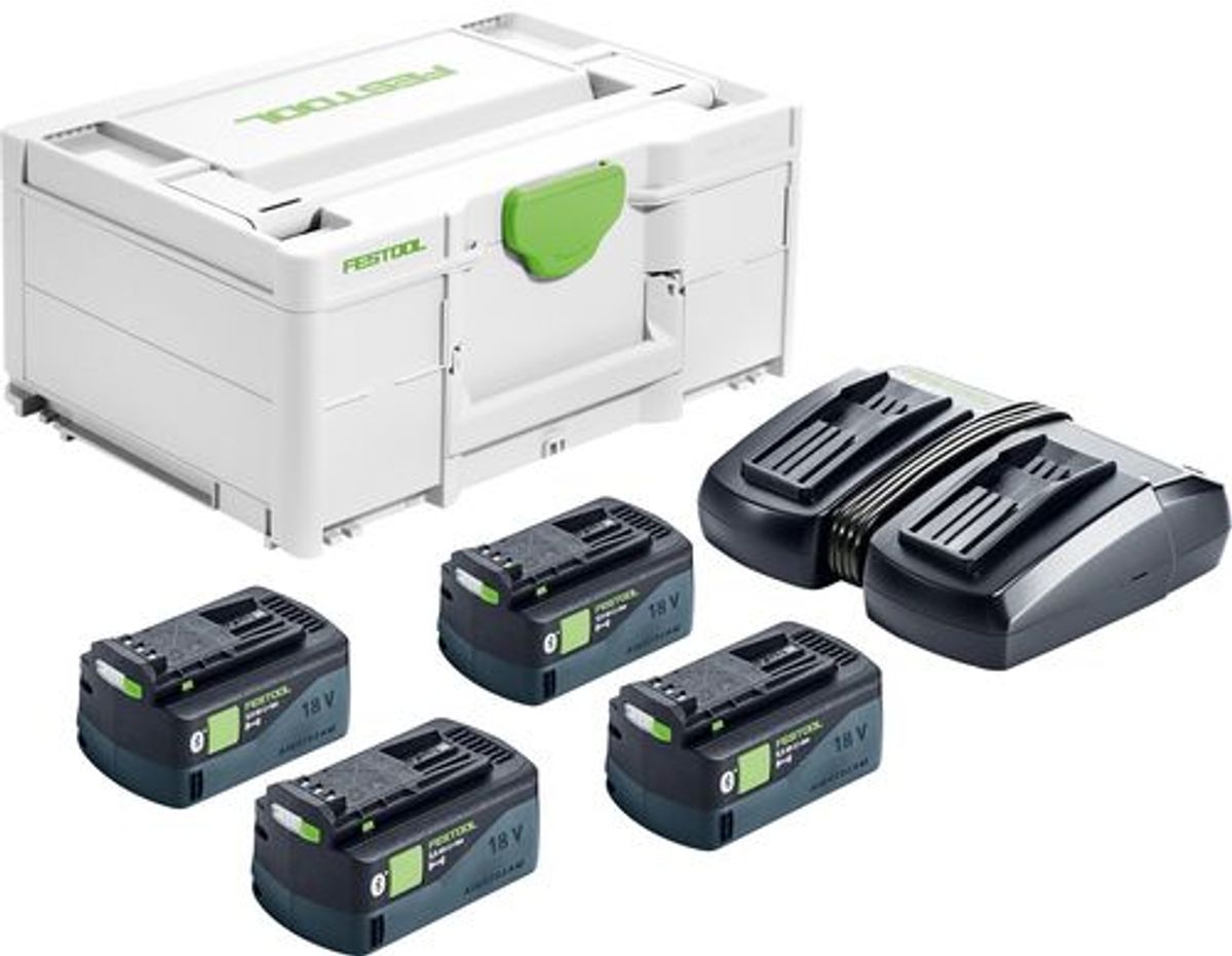 Festool Energi-Set SYS 18V 4x5,0/TCL 6 DUO