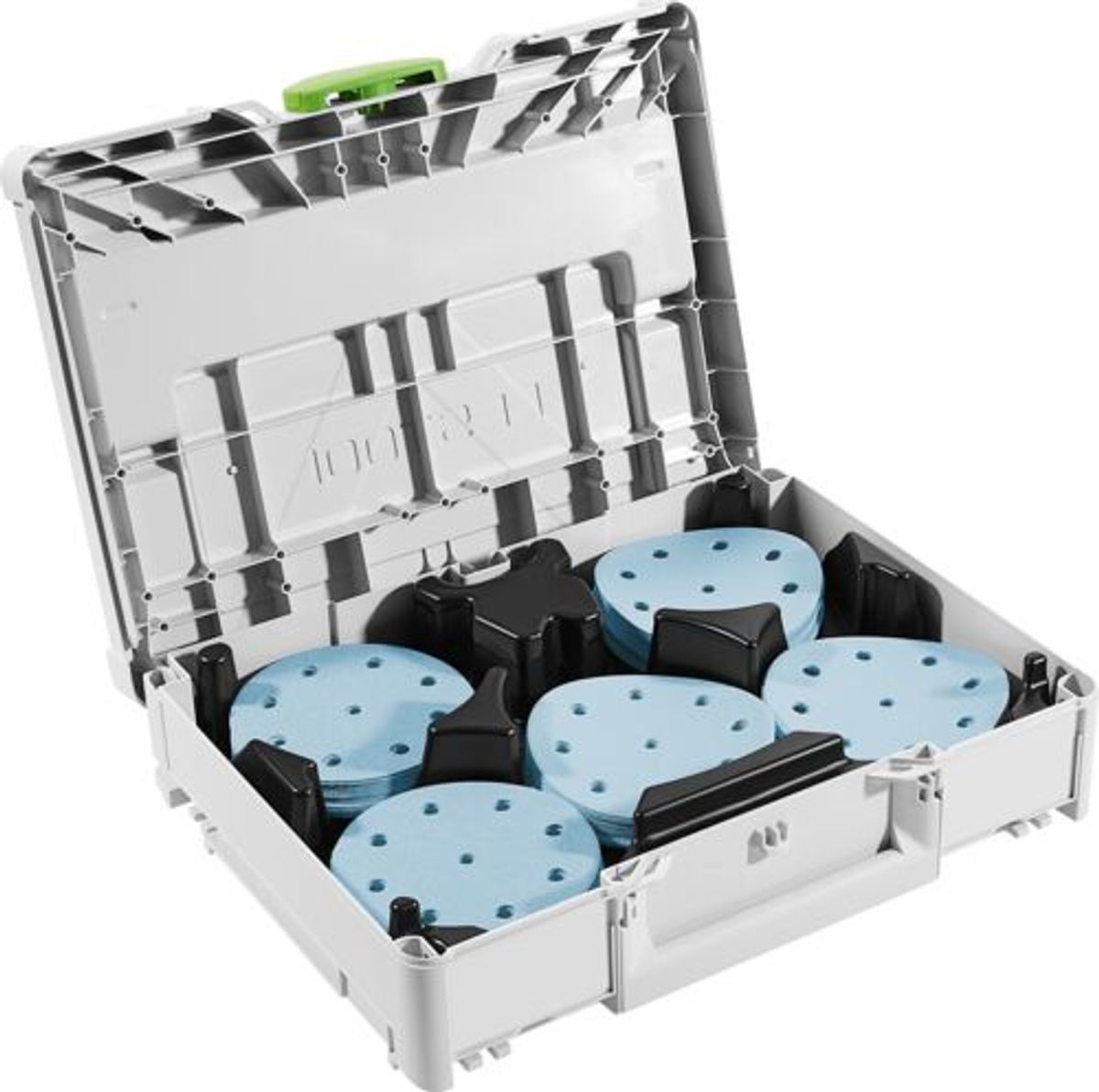 Festool Slibepapir-Systainer ³ SYS-STF D125 GR-Set Granat