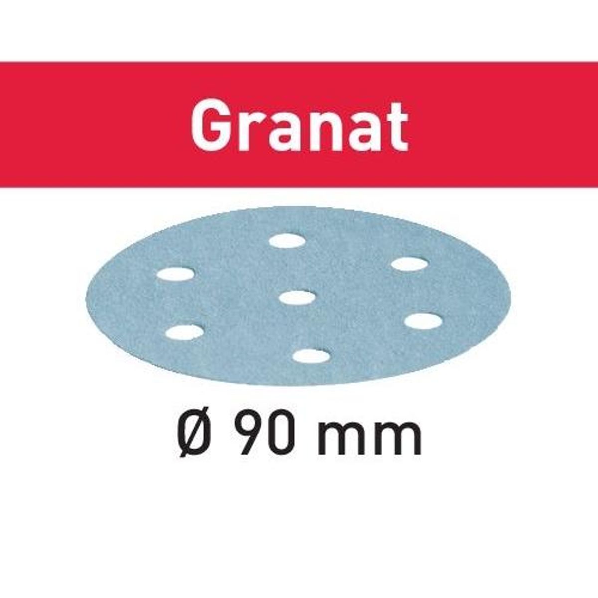 Festool StickFix-slibepapir Ø 90 mm Granat K320