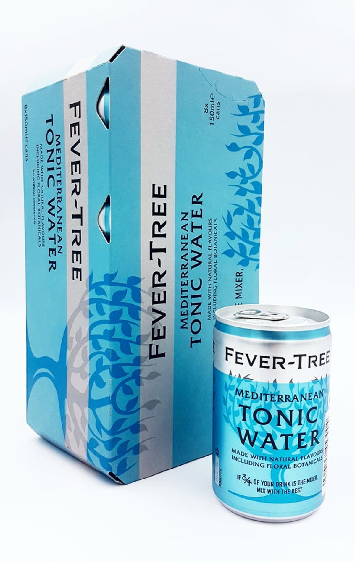 Fever Tree Mediterranean Tonic 8 x 150 ml dåse