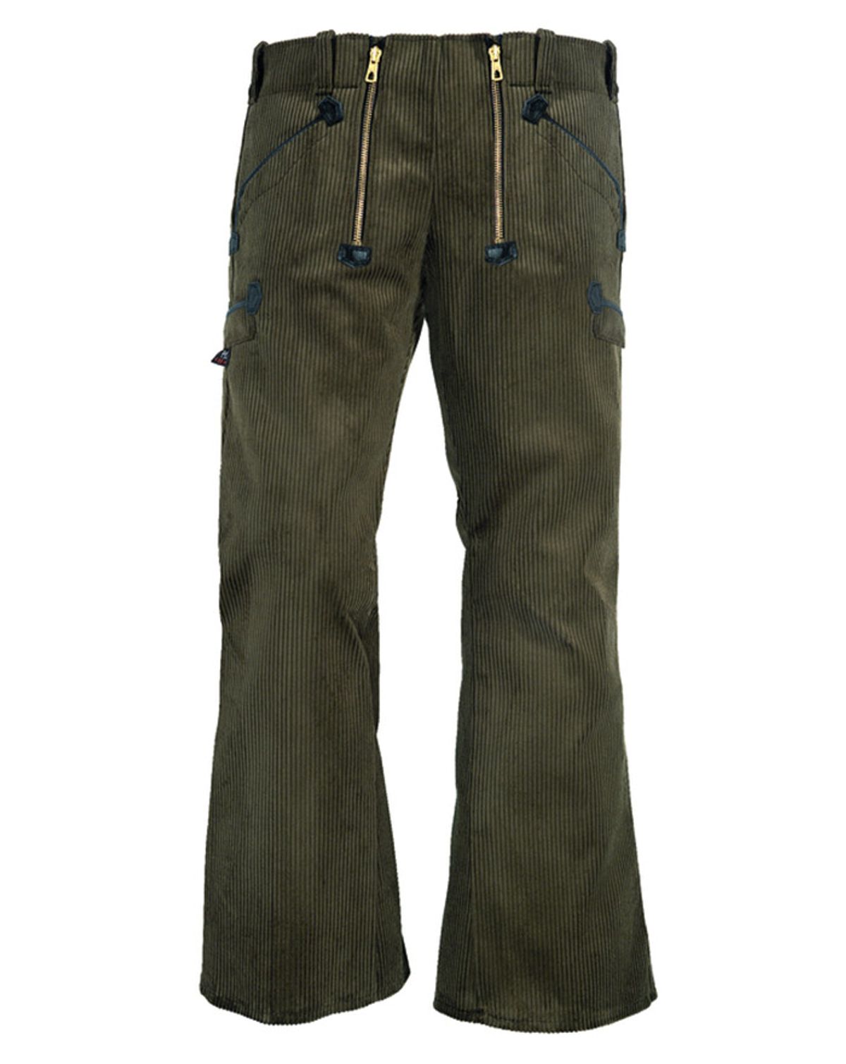 FHB Alfons Naver Pants Trenker Corduroy olive/brown W29/L34 - 84