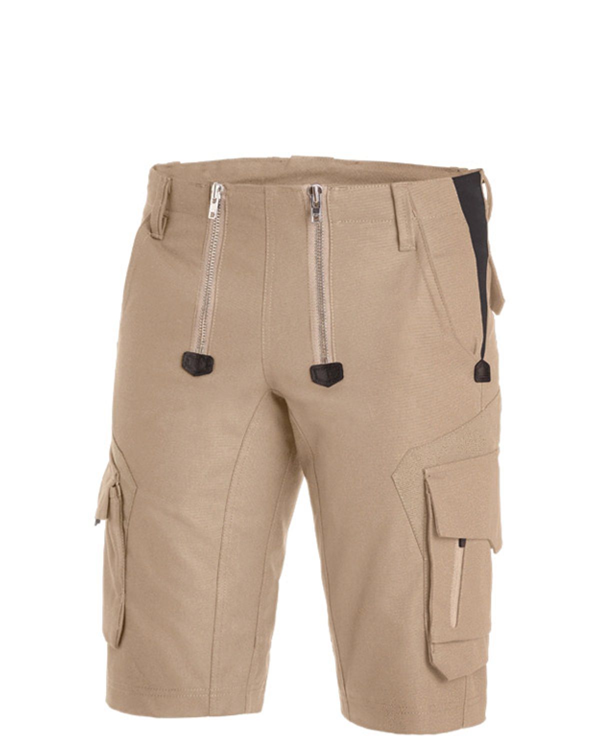 FHB Sascha Naver Bermuda Arbejdsshorts Beige