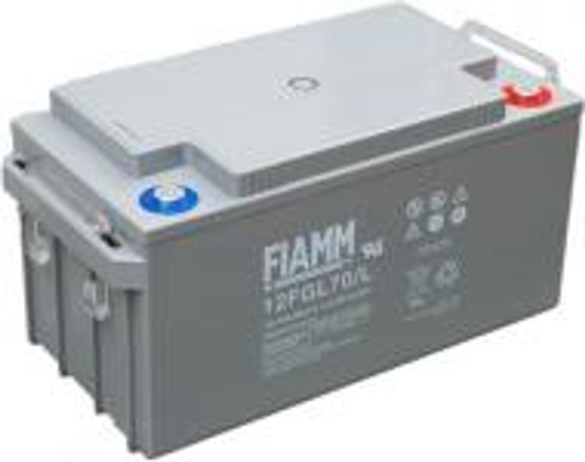 Fiamm 10 års bly-akkumulator 12v/70ah.