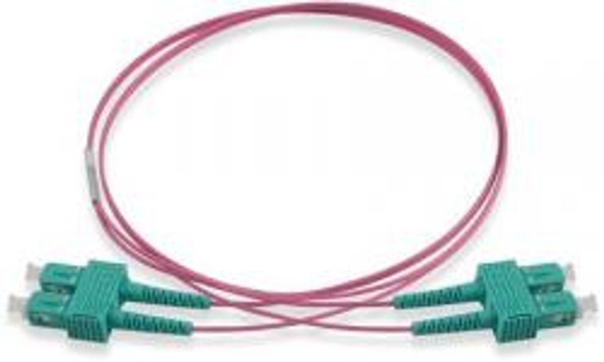 Fiberpatchkabel Om4 Scd/scd Lszh 1m