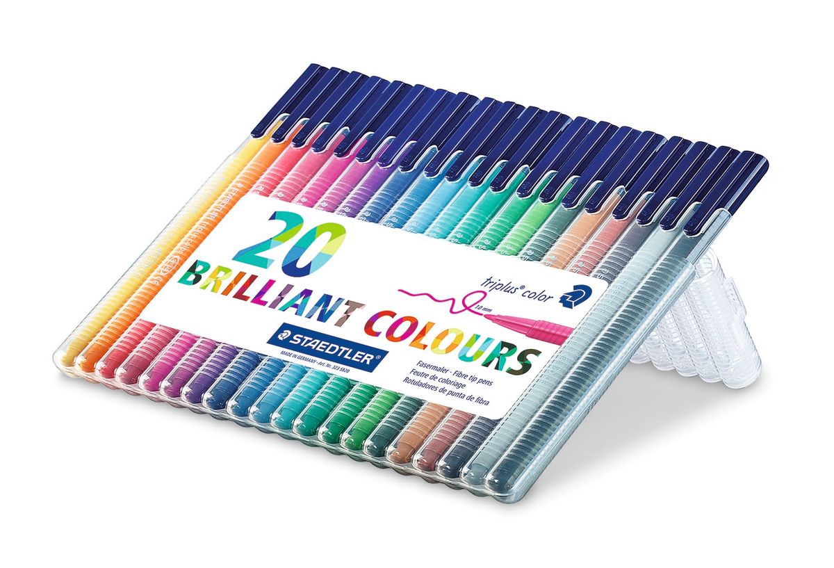 Fiberpen Triplus Color 1,0mm ass (20)