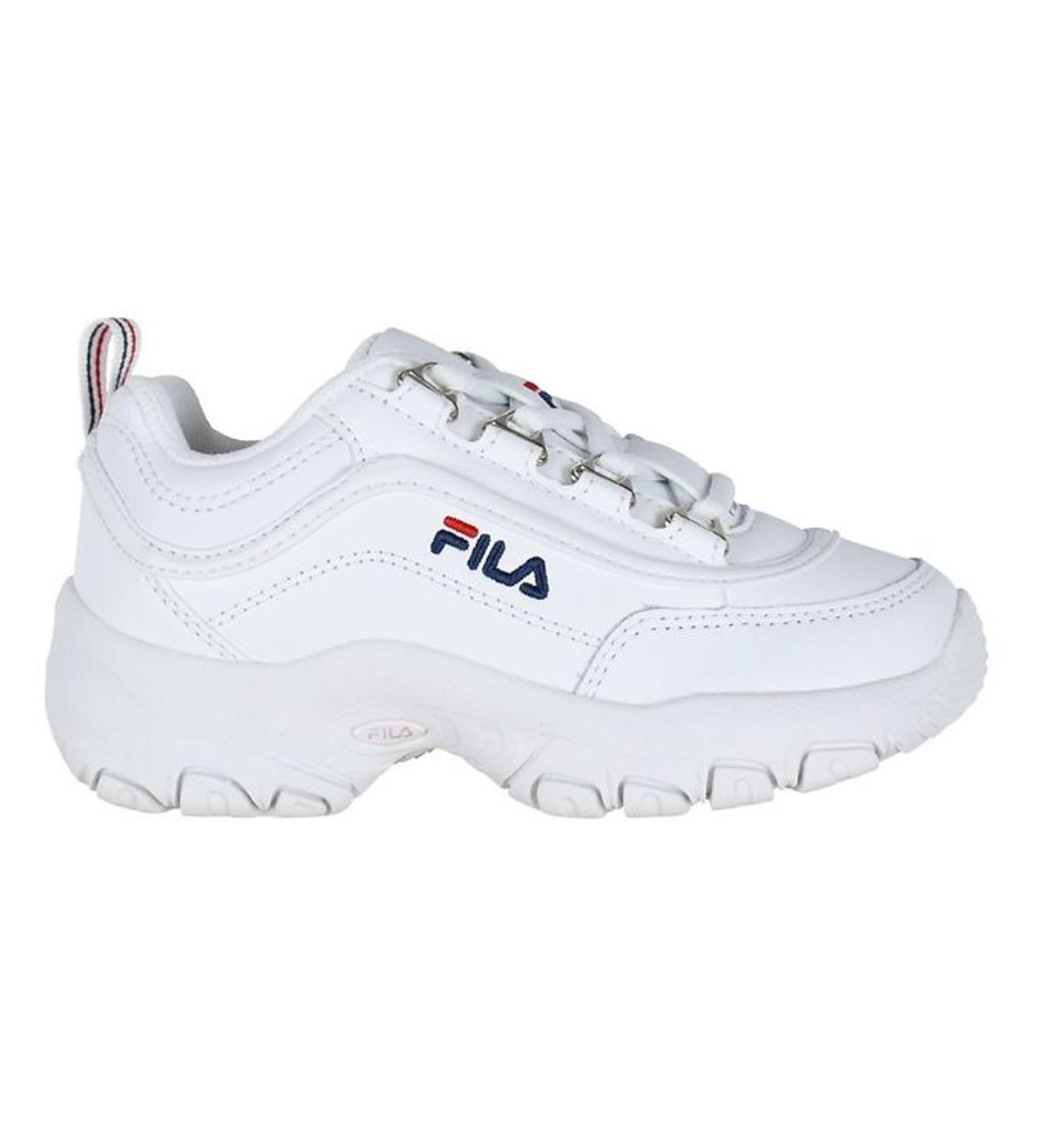 Fila Sko - Strada Low Kids - White