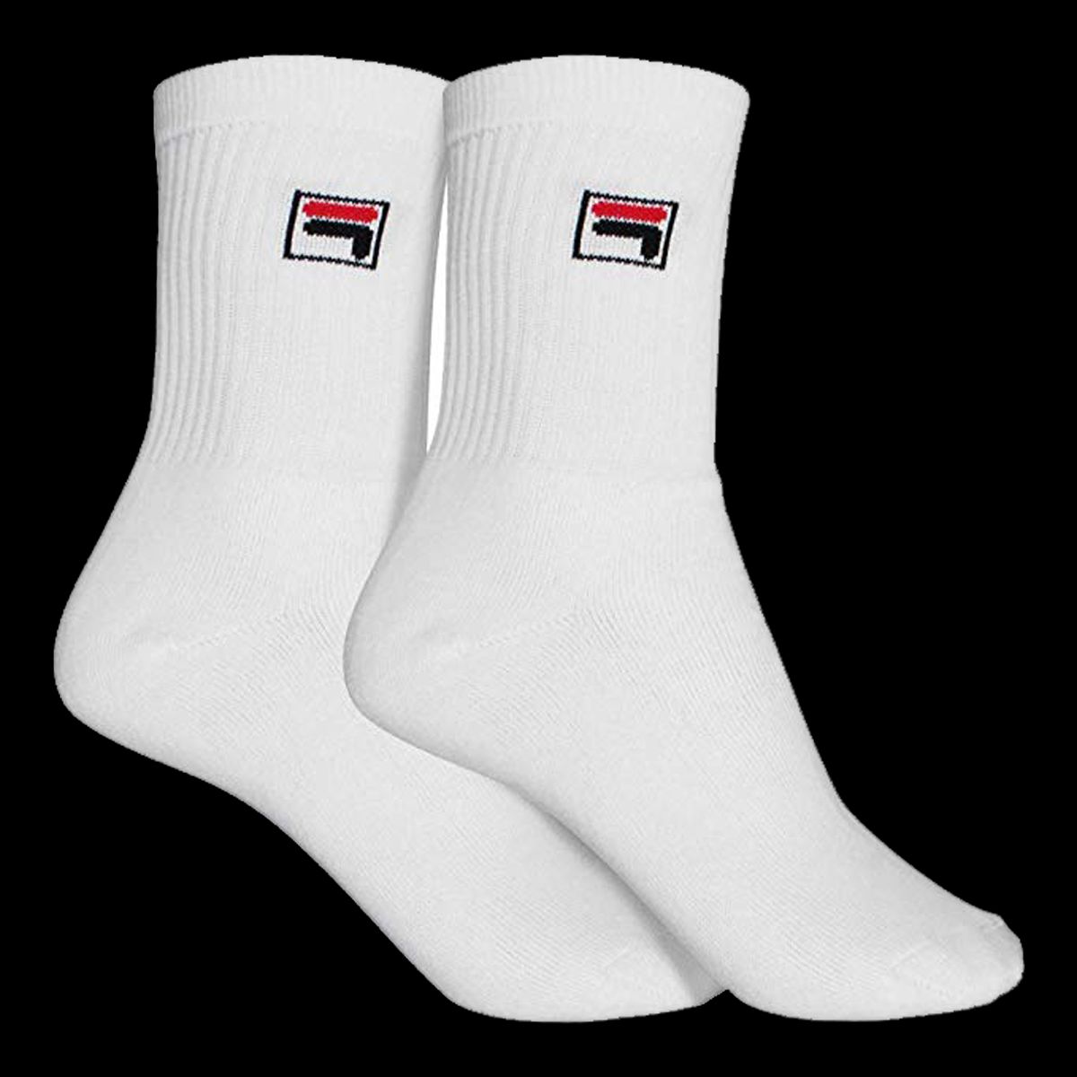 Fila Socks 2-Pack (White) - 43-46