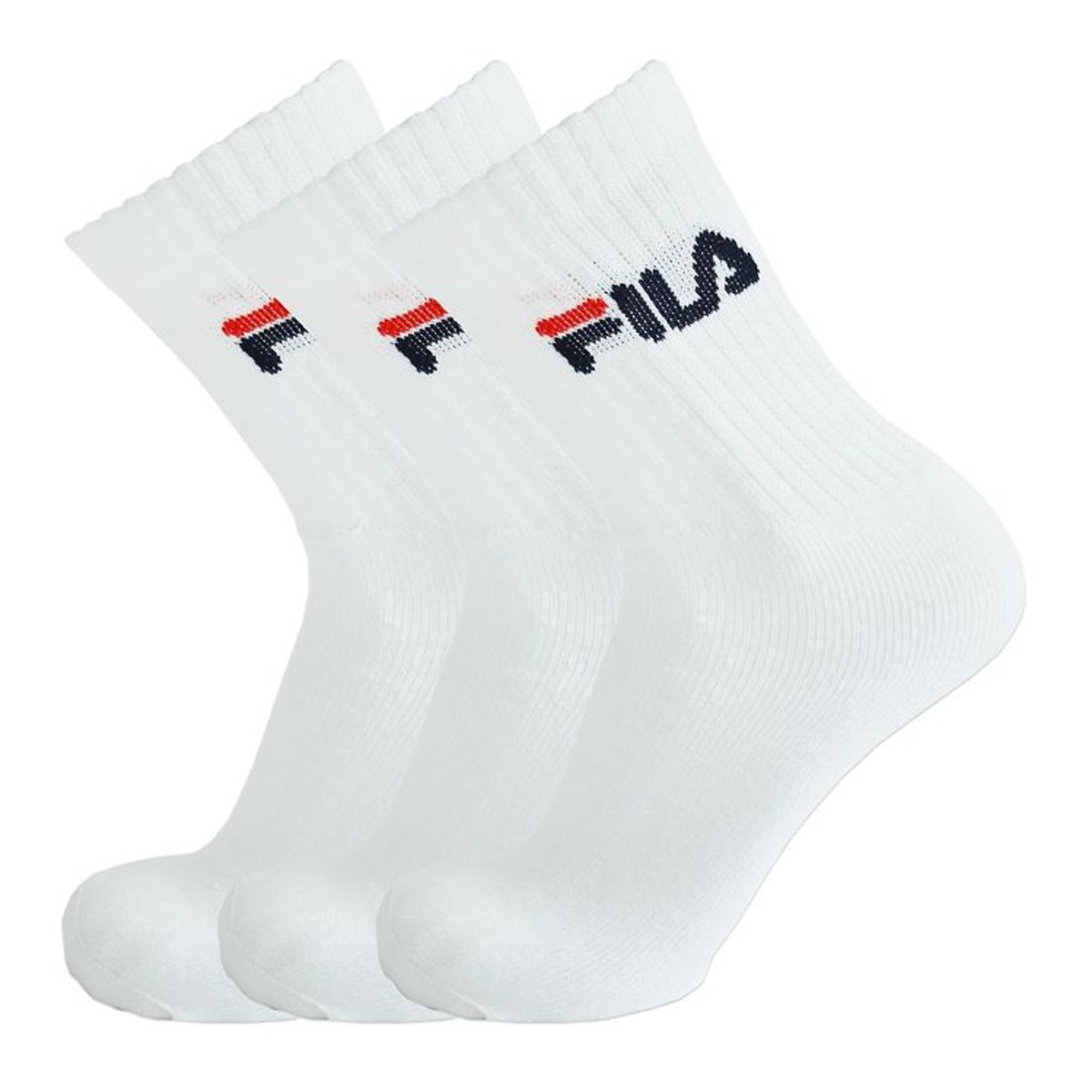 Fila Sportsstrømper - 3-pak - Hvid