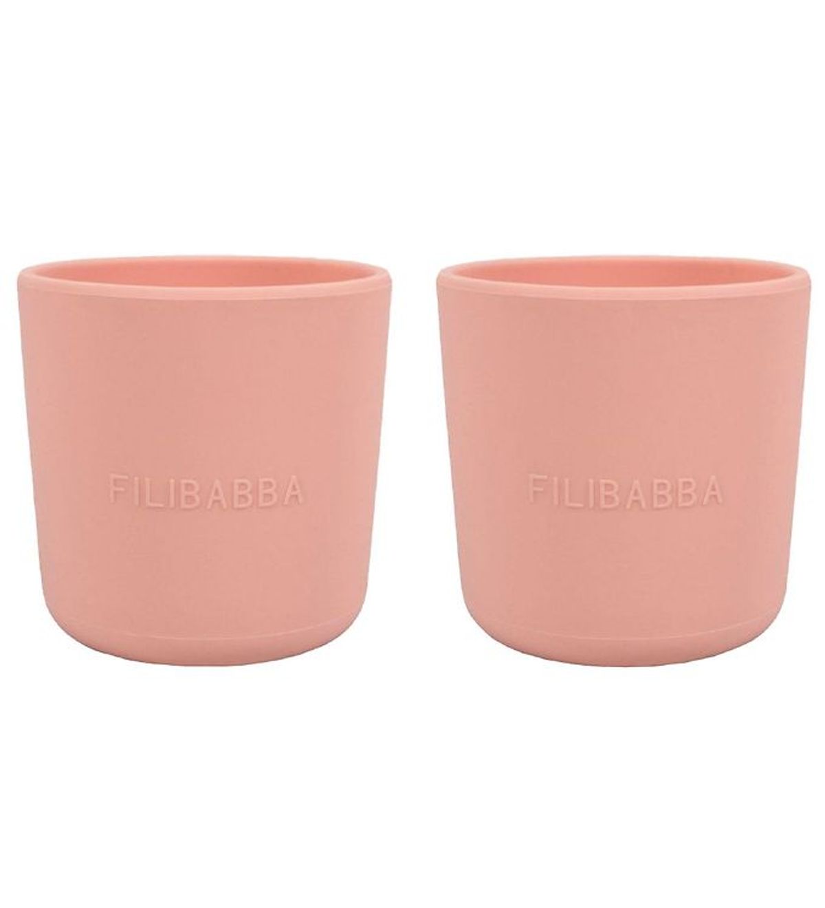 Filibabba Kop - 2-pak - Silikone - Peach