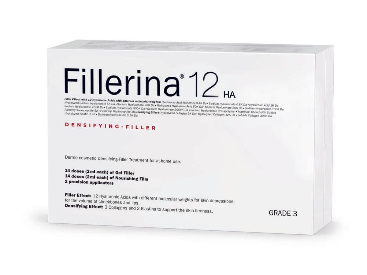 Fillerina 12HA Dermo-Kosmetisk Filler-Kur Grad 3, 2x30ml.