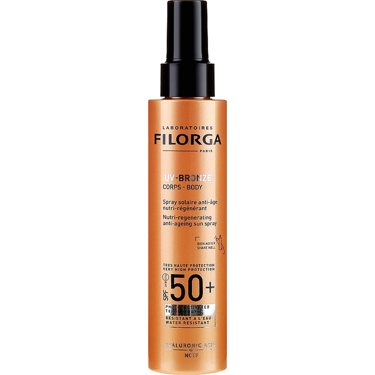 Filorga paris UV-bronze nutri-regenerating anti-ageing sun spray SPF50+ 150ml