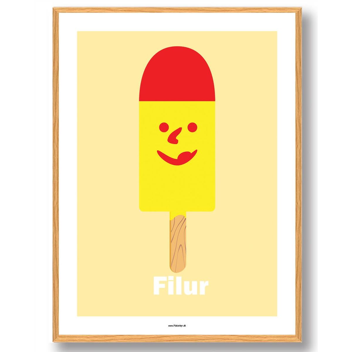 Filur - plakat (Størrelse: L - 50x70cm (B2))