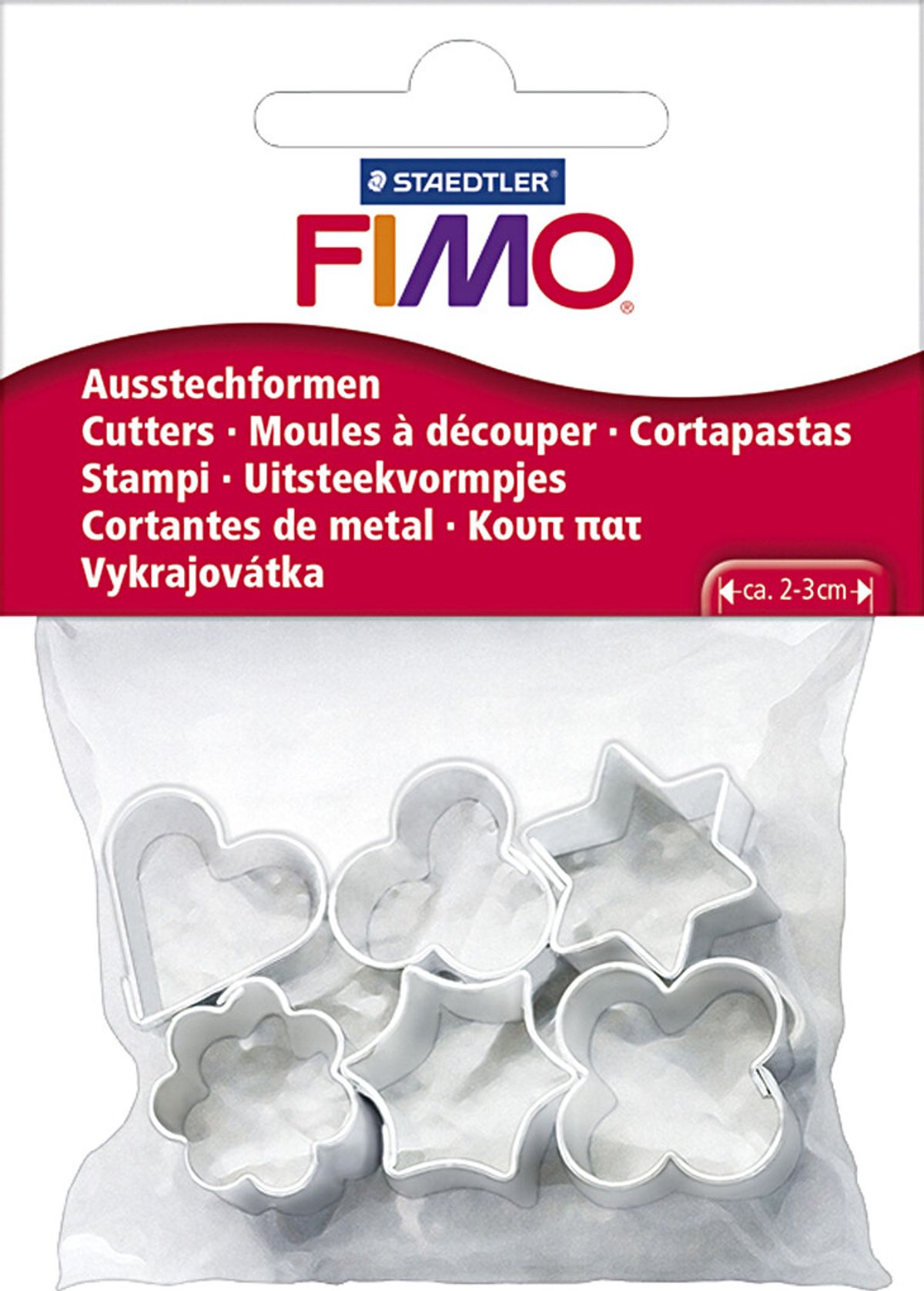 Fimo - Forme Til Ler - 6 Stk - Staedtler