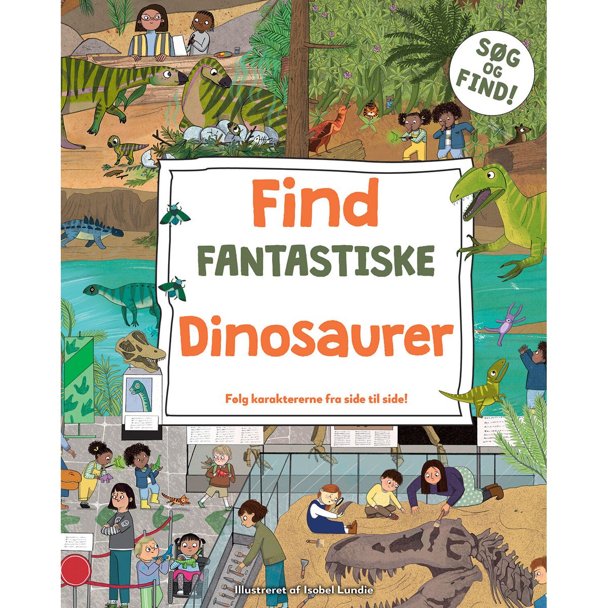 Find Fantastiske Dinosaurer - Diverse - Bog