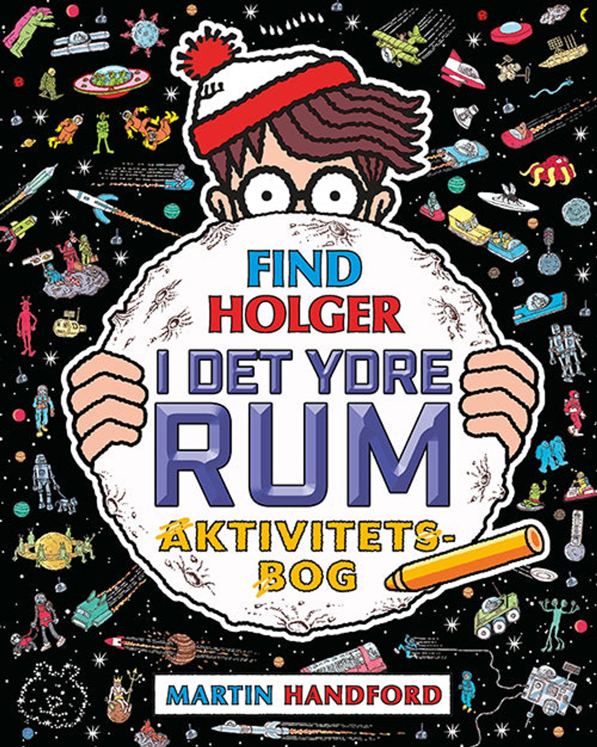 Find Holger - I det ydre rum - Aktivitetsbog