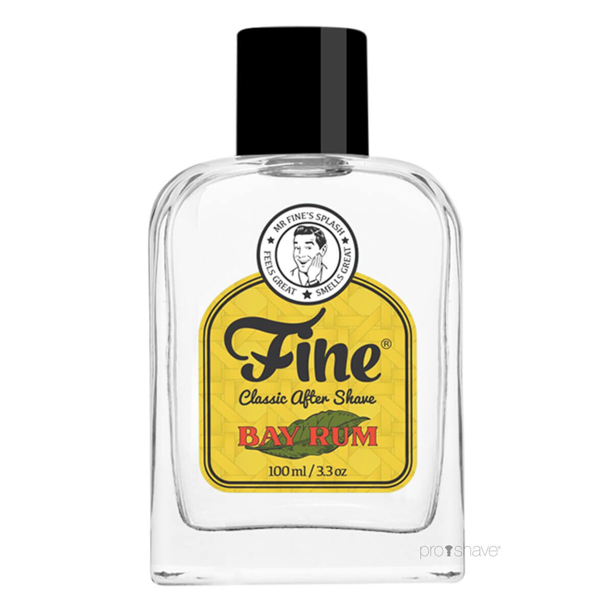 Fine Accoutrements Bay Rum Classic Aftershave, 100 ml.