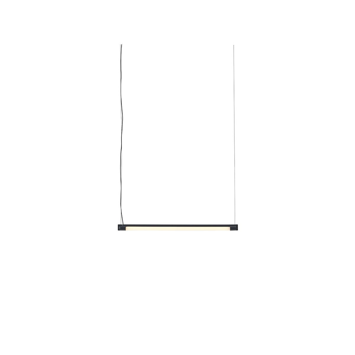 Fine Suspension Lamp, 60 cm fra Muuto (Black)