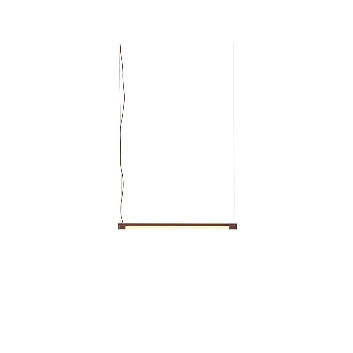 Fine Suspension Lamp, 60 cm fra Muuto (Deep red)