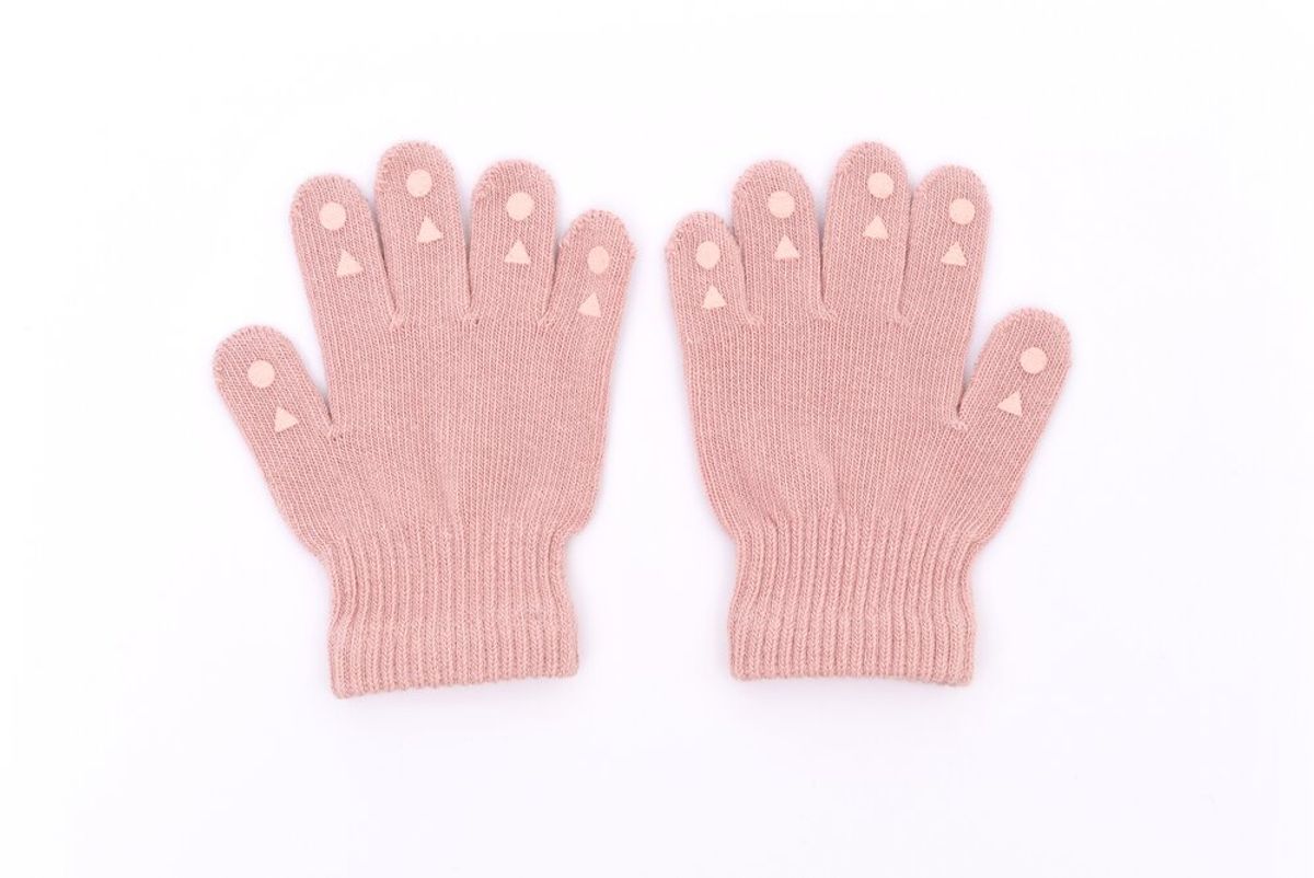 Fingervanter - DUSTY ROSE - 2-3 ÅR