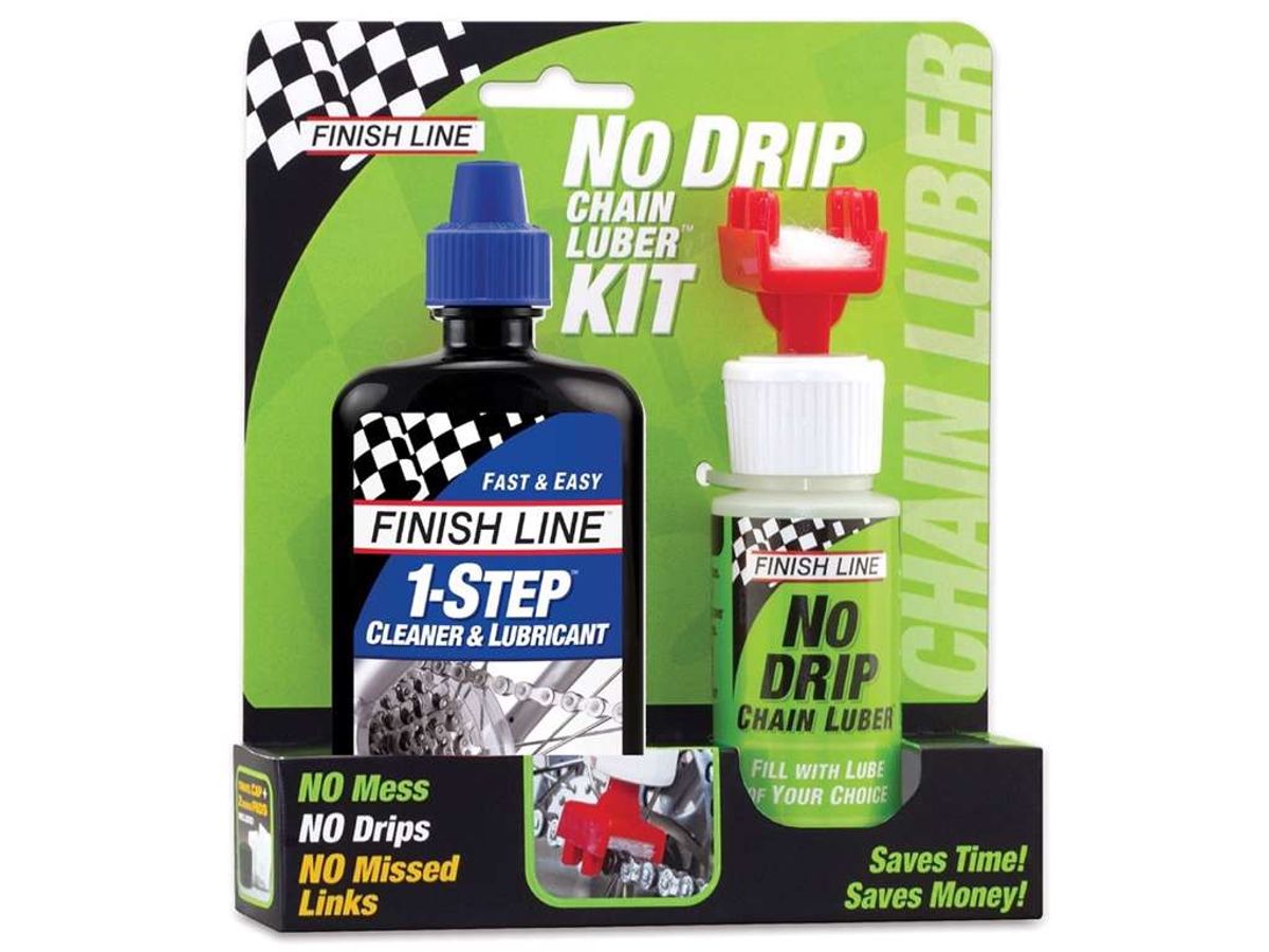 Finish Line - No Drip Chain Luber - Inkl. 120 ml 1-step - Kit