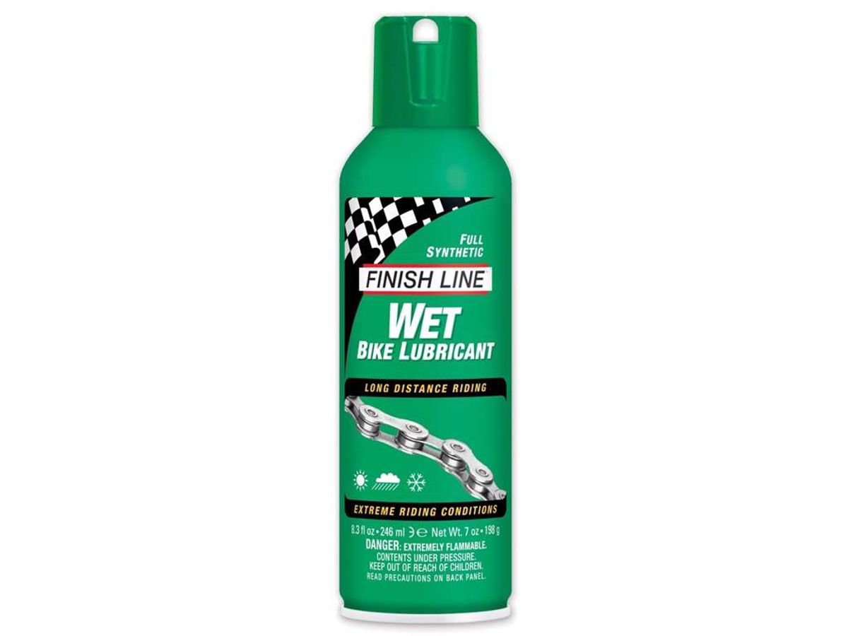 Finish Line - Wet Lube Cross country 240 ml spray - Grøn