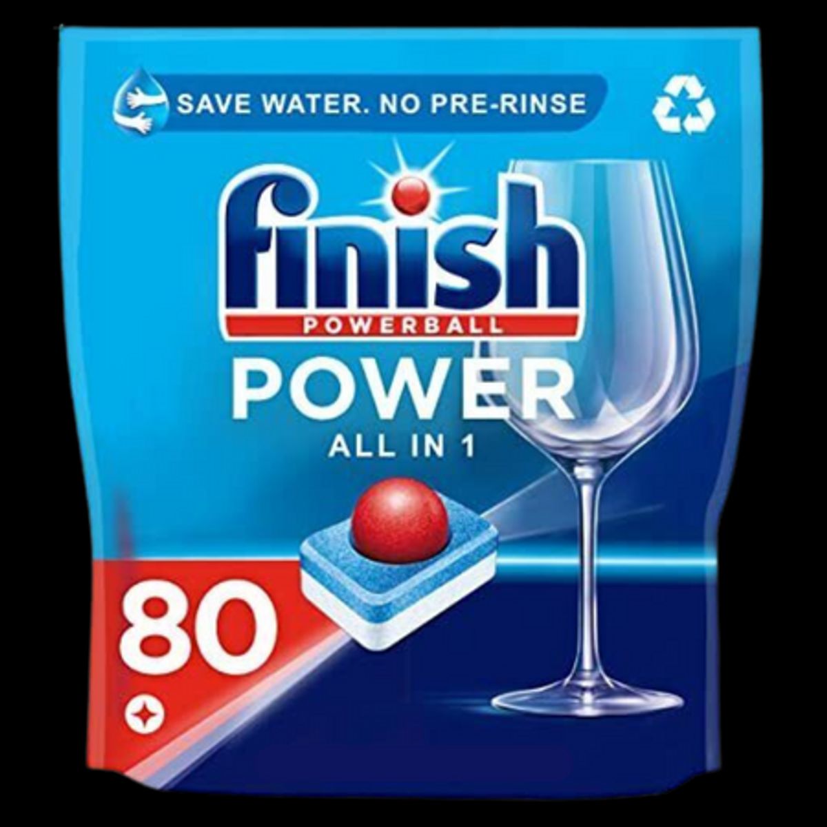 Finish Powerball All in One Opvasketabs - 80 stk