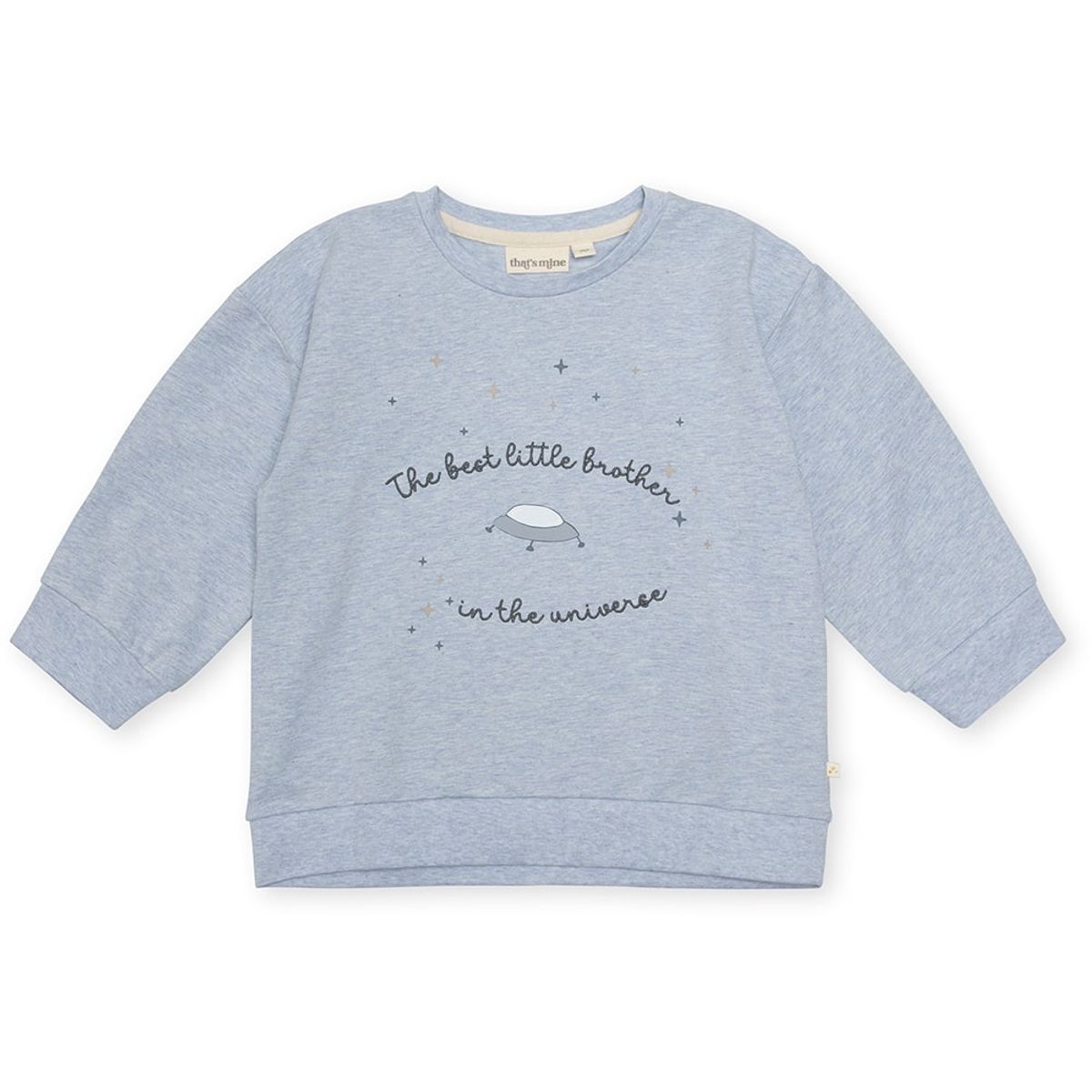 Finley little brother sweatshirt - Light blue melange