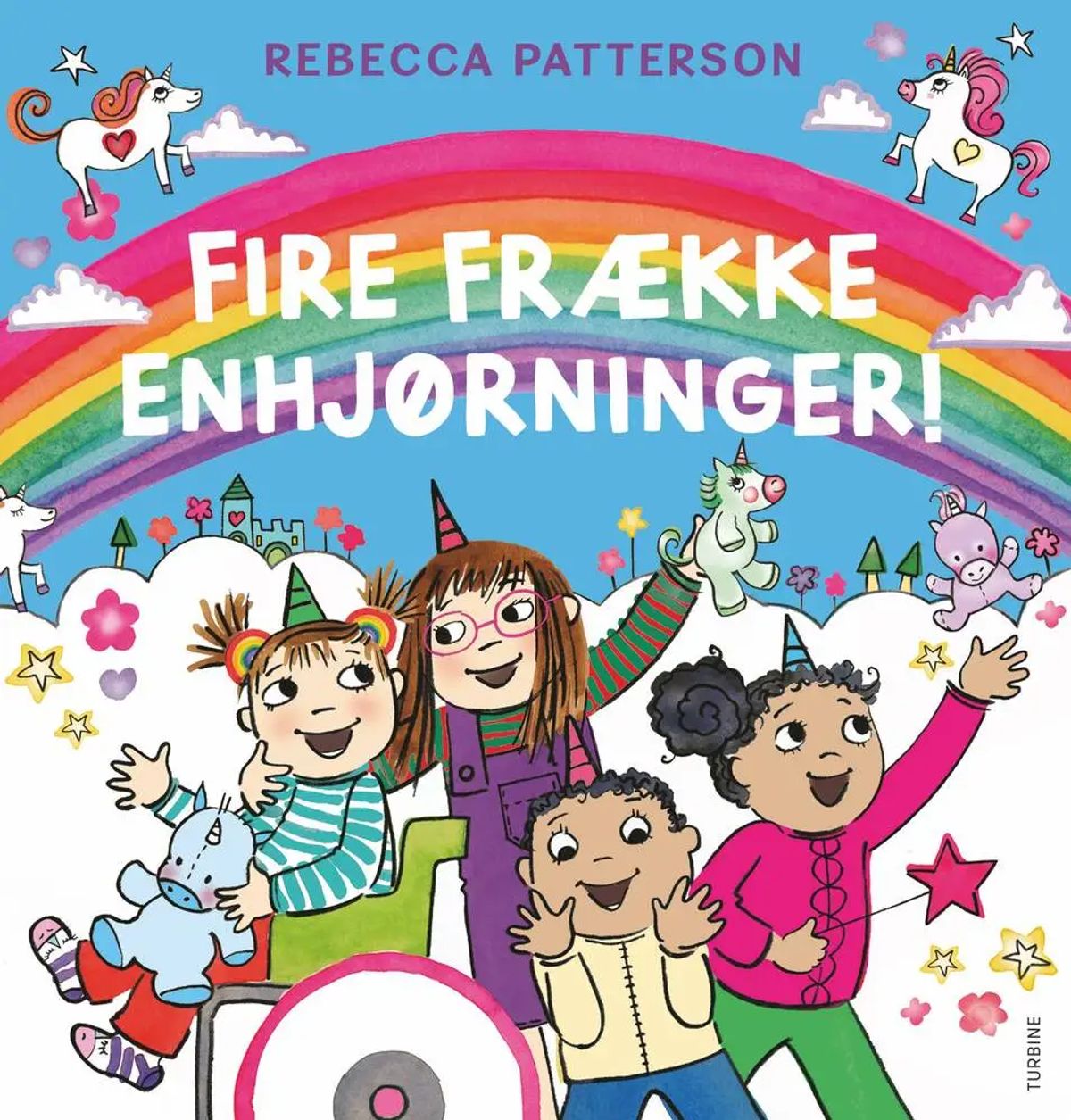 Fire frække enhjørninger