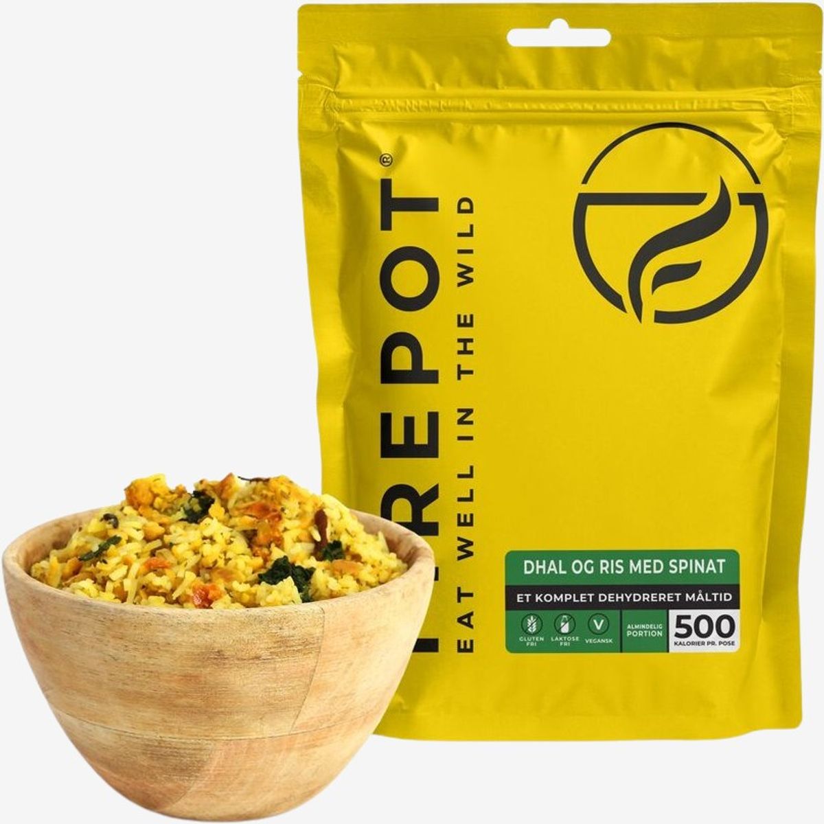 Firepot - Dhal og ris med spinat