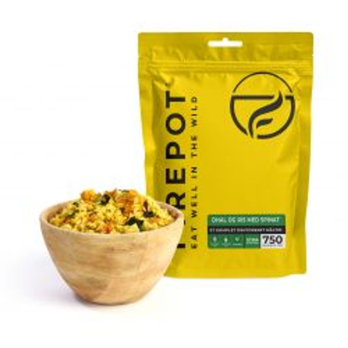 Firepot Dhal Og Ris Med Spinat - Xl - Mad