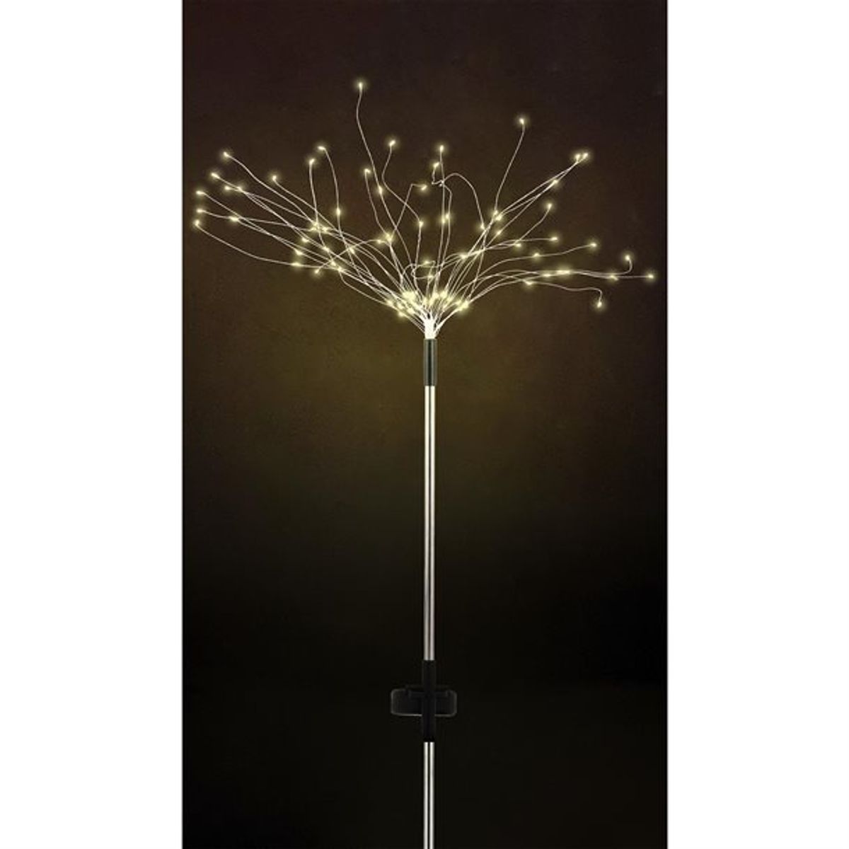 Firework - en dekorativ solcellelampe i varm hvid fra eZsolar - Udendørsbelysning > Solcellelamper > Dekorationsbelysning - eZsolar - Spotshop