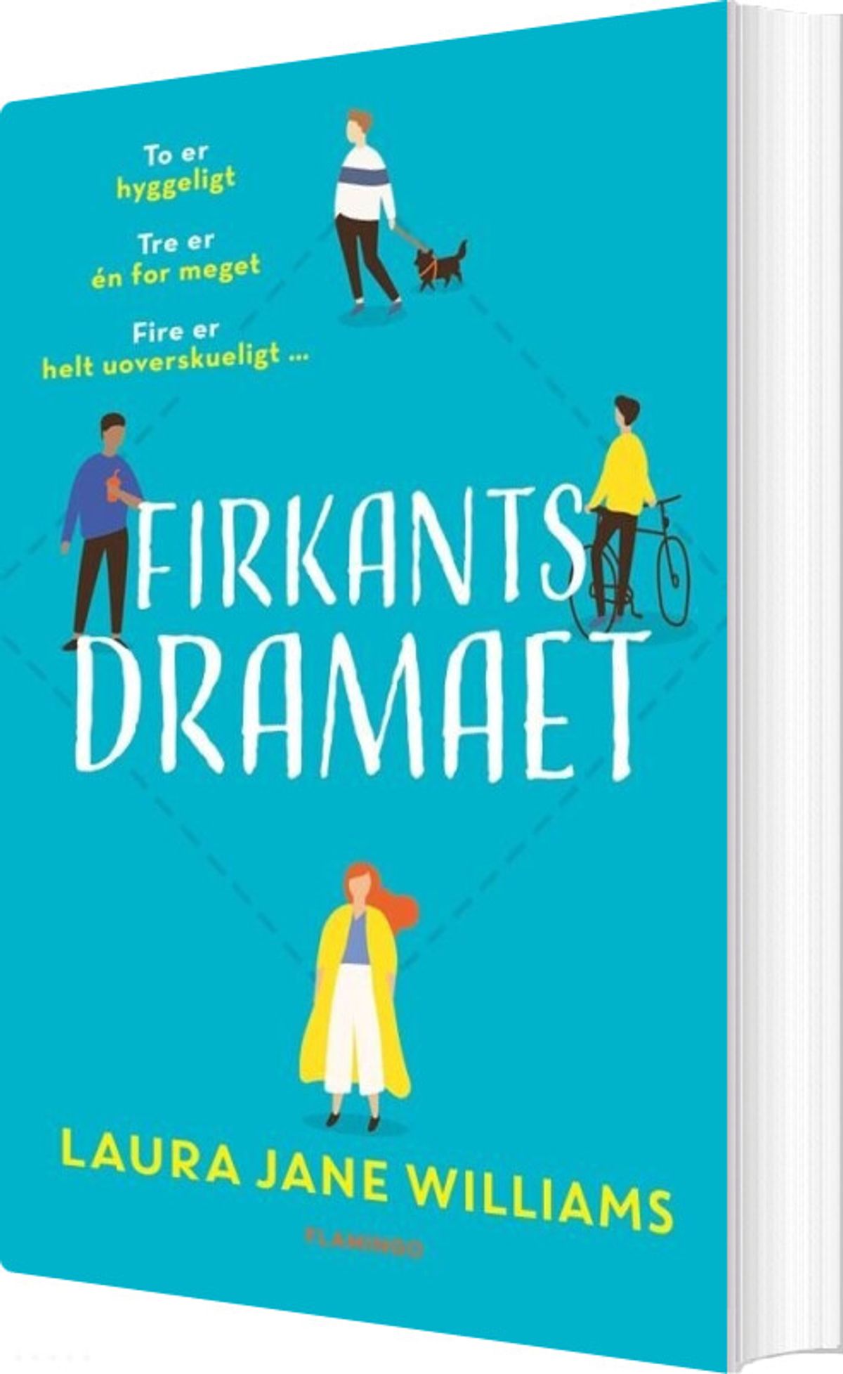 Firkantsdramaet - Laura Jane Williams - Bog