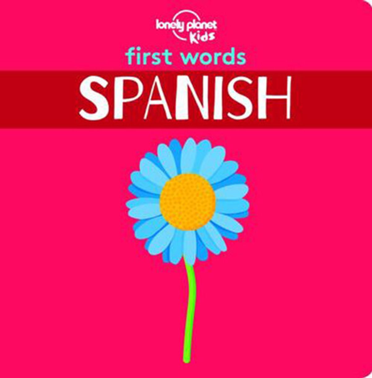 First Words: Spanish - Diverse - English Book