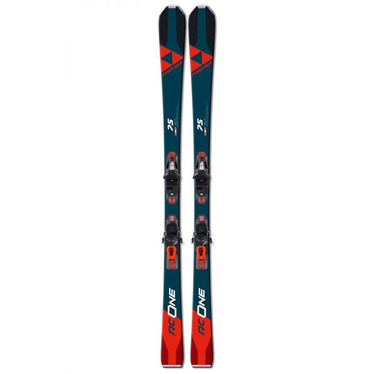 Fischer Rc One 75 Ski + Rs10 Gw (Farve: 001, Størrelse: 174)