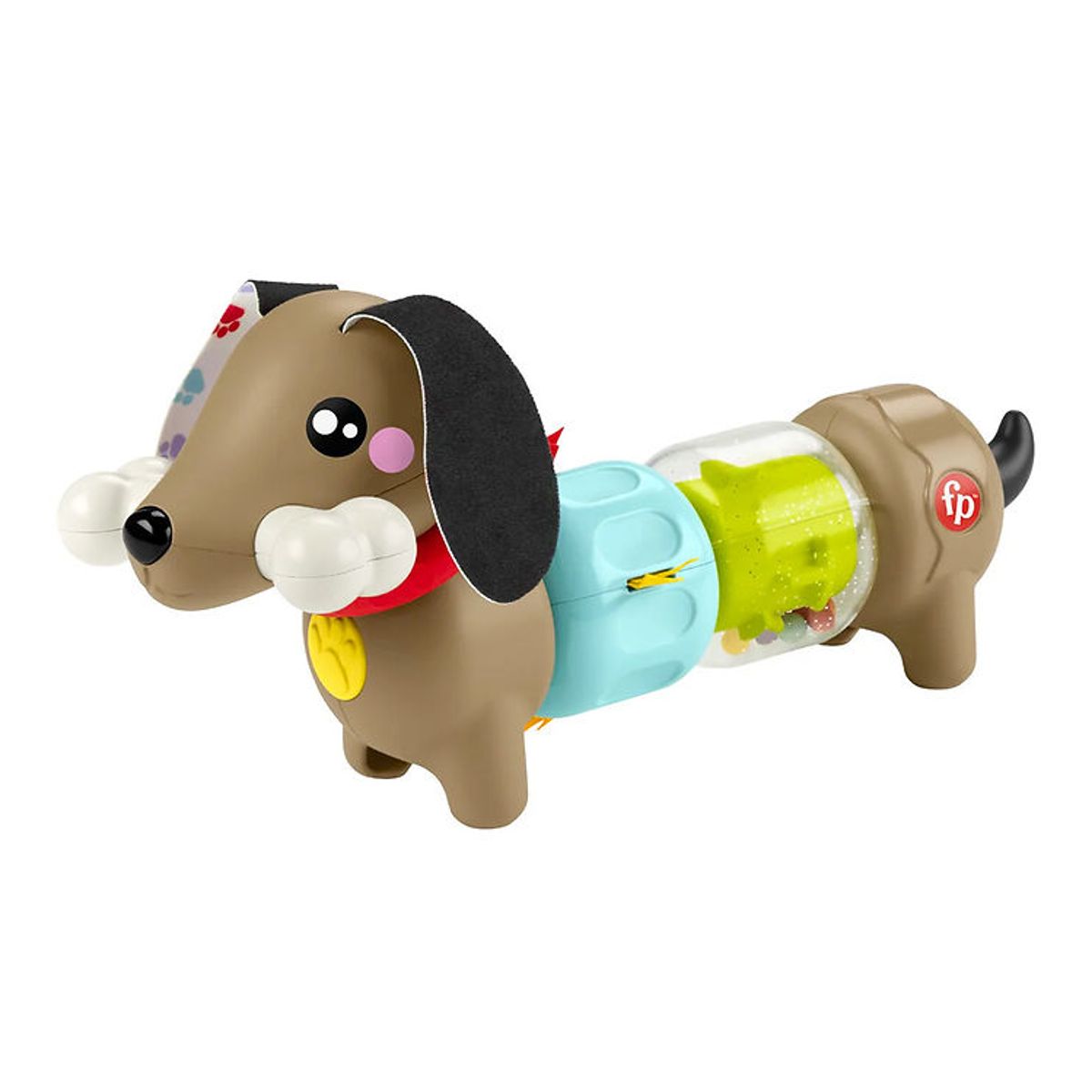 Fisher-Price Aktivitetlegetøj - Click & Spin - Hundehvalp