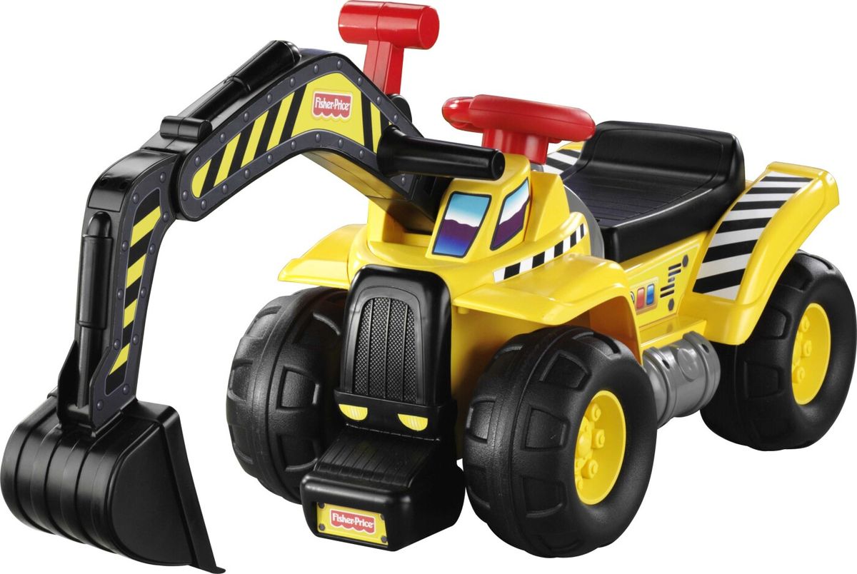 Fisher-price Gravko Til At Sidde På - Big Action Dig N Ride