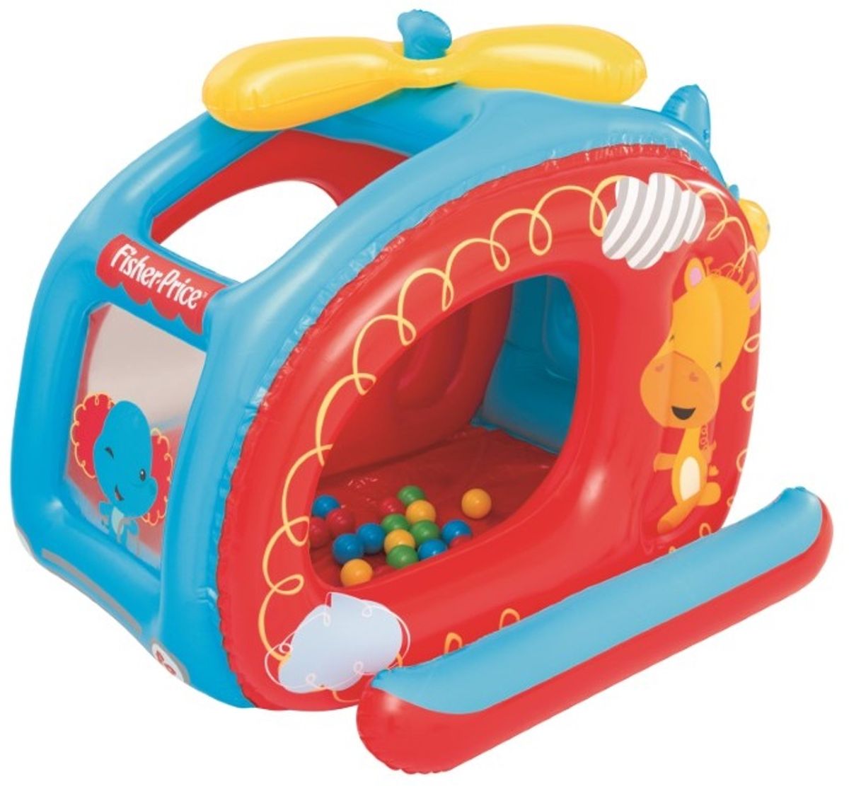 Fisher-Price Helikopter Boldebad med bolde