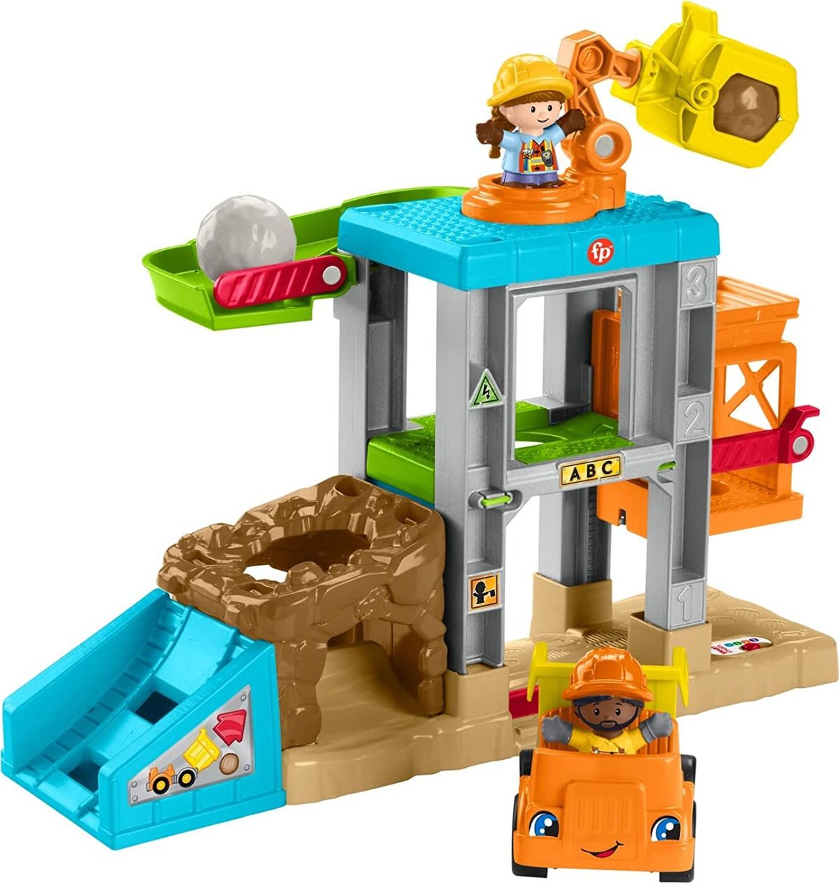 Fisher-price - Little People Byggeplads Legesæt