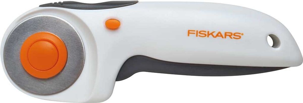 Fiskars - Rullekniv Til Stof Og Papir - Rotary Cutter - ø 45 Mm - 9793