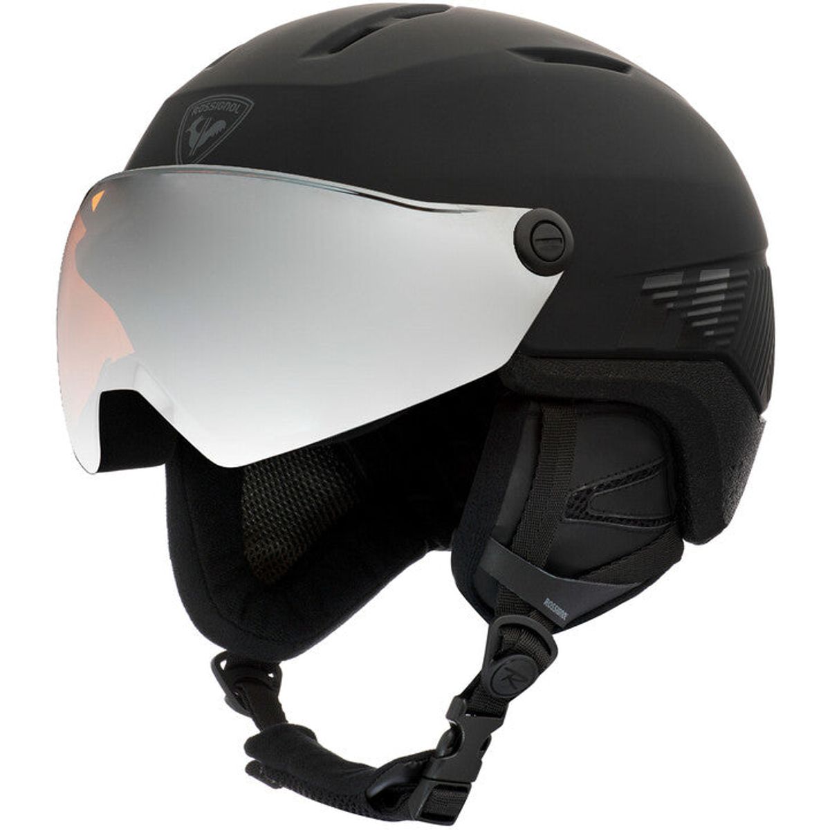 FIT VISOR IMPACTS (UNISEX), Sort / L/XL (59-61 cm)