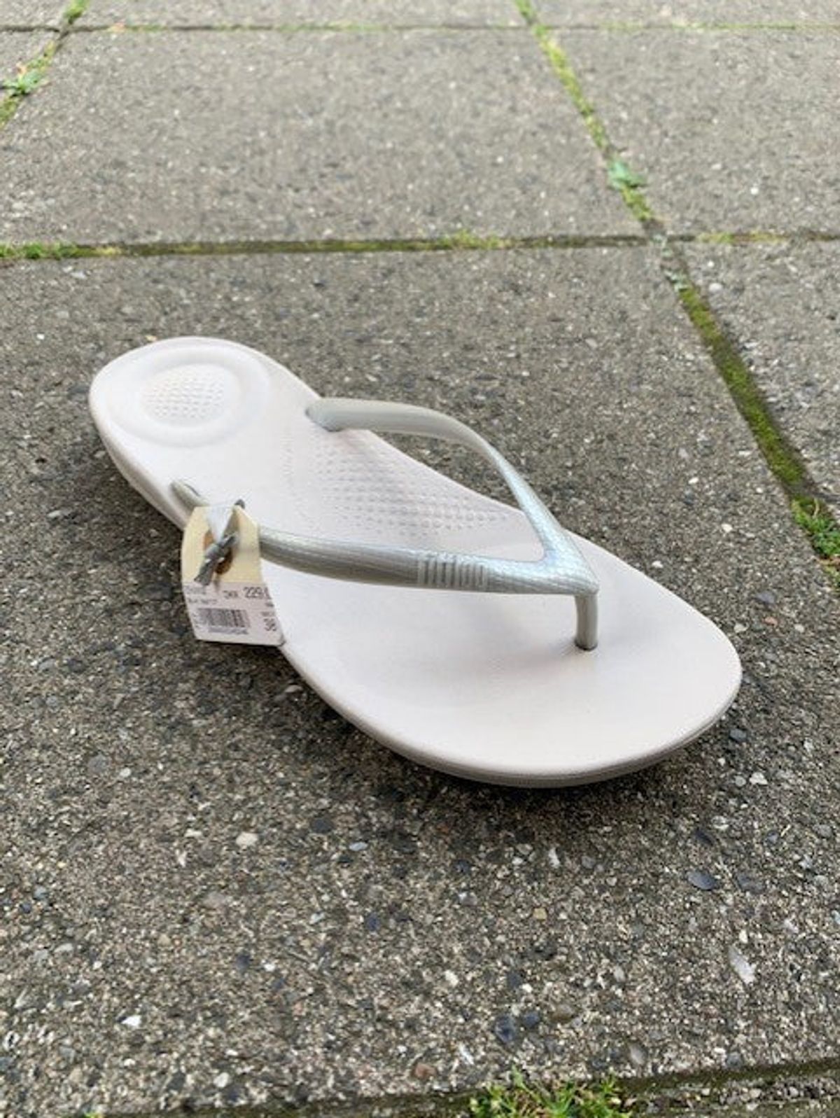 Fitflop, Badesandal - Hvid/sølv - 36